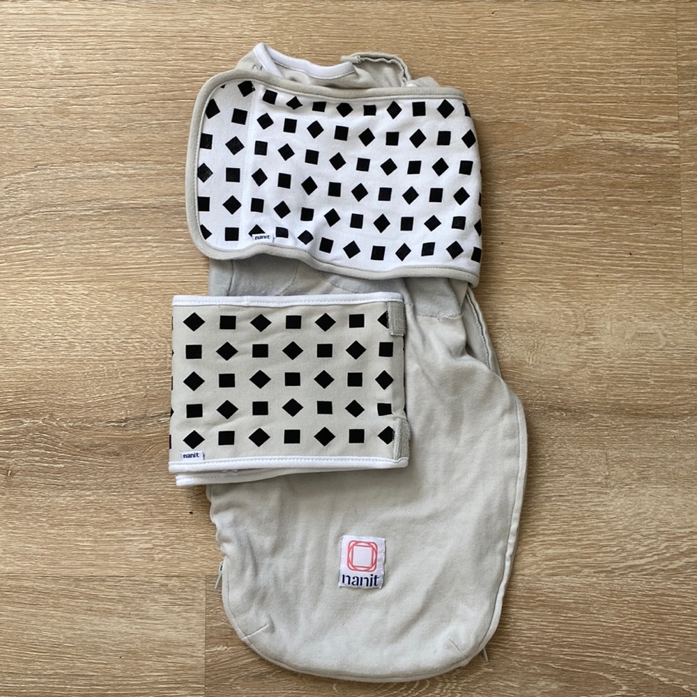 GUC Nanit Breathing Wear Starter Pack – Swaddle & Breathing Band 0-3 months.